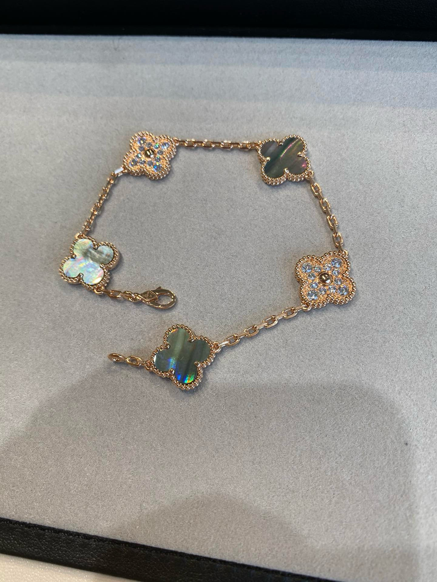 반클리프 5모티브 팔찌