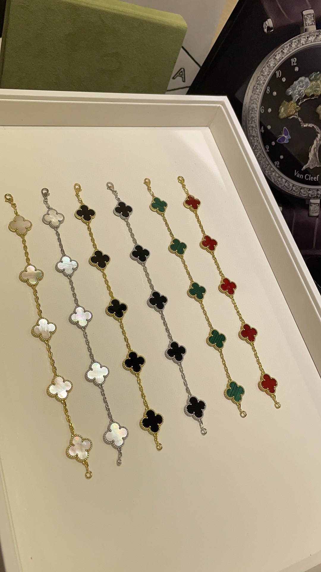 반클리프 5모티브 팔찌